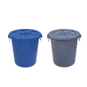 Κάδος πλαστικός 65L με καπάκι